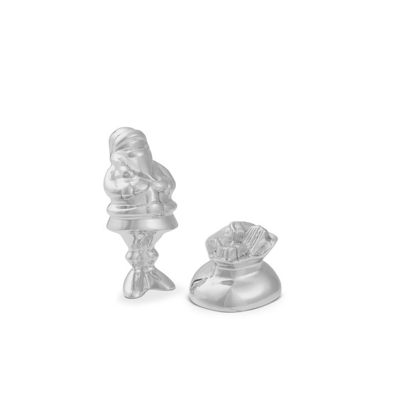 Miniature Santa with Gift Bag Figurine