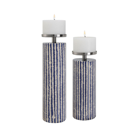 Havana Candleholders, Set of 2