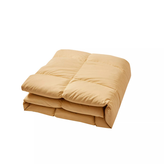 Microfiber Colored Feather & Down Comforter, Twin