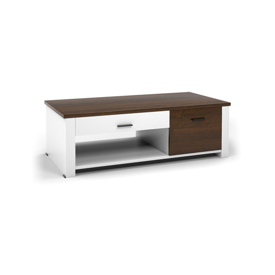 Modern Coffee Table Living Room Coffee Table W/ Storage Drawers & Compartments