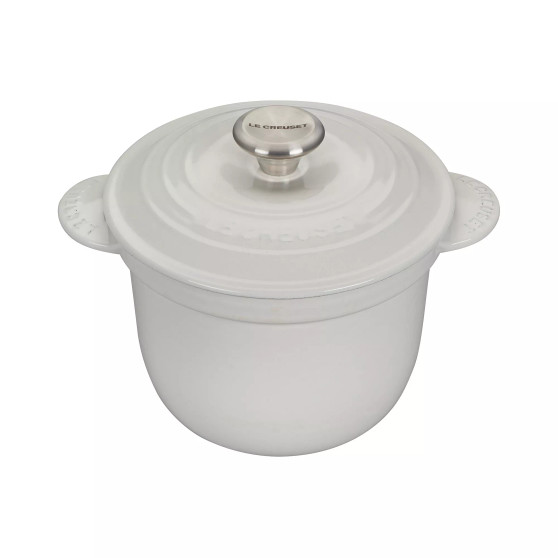 2.25 Quart Enameled Cast Iron Rice Pot with Lid