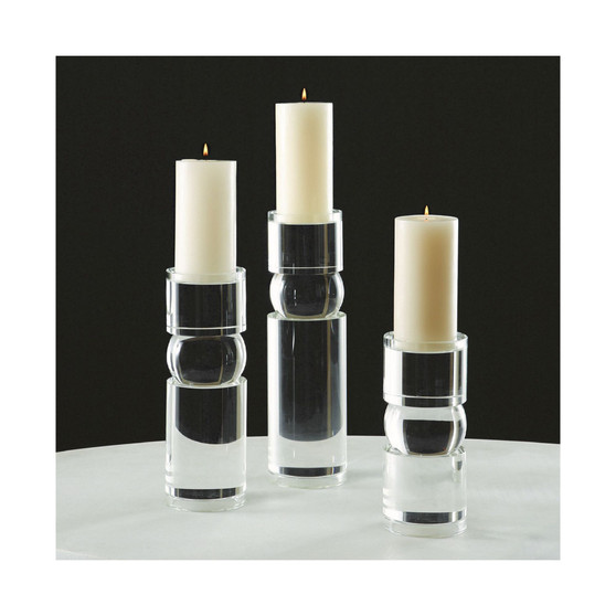 Bipolar Crystal Candleholder Small