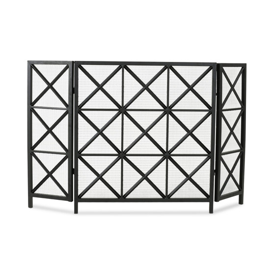 Three Panel Fireplace Screen