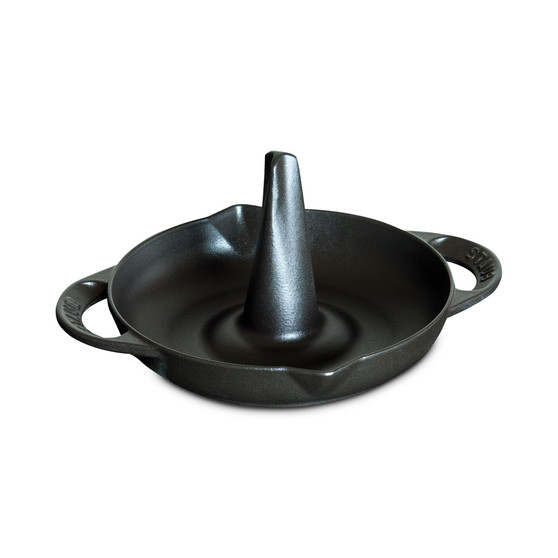Enameled Cast Iron 9.5" Vertical Chicken Roaster