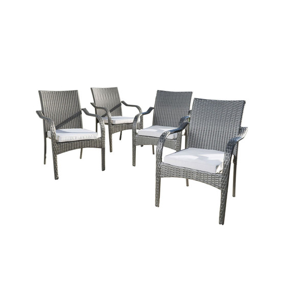 San Pico Stacking Chairs, Set of 4