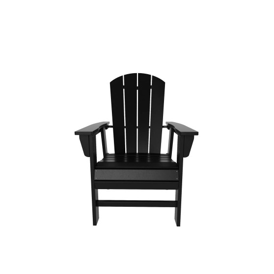 Outdoor Patio Adirondack Dining Chair Weather Resistant