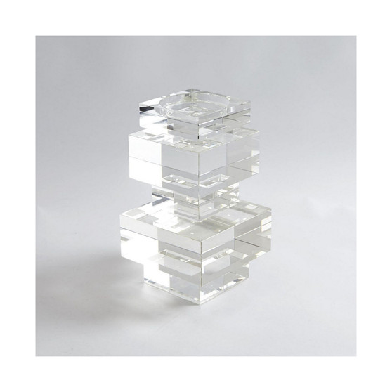 Brilliant Pillar Candleholder Short