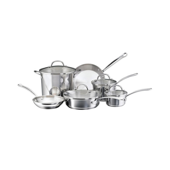 Millennium Stainless Steel 10-Pc. Cookware Set