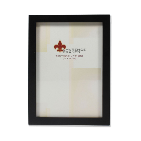 Black Wood Picture Frame - Gallery Collection - 5" x 7"