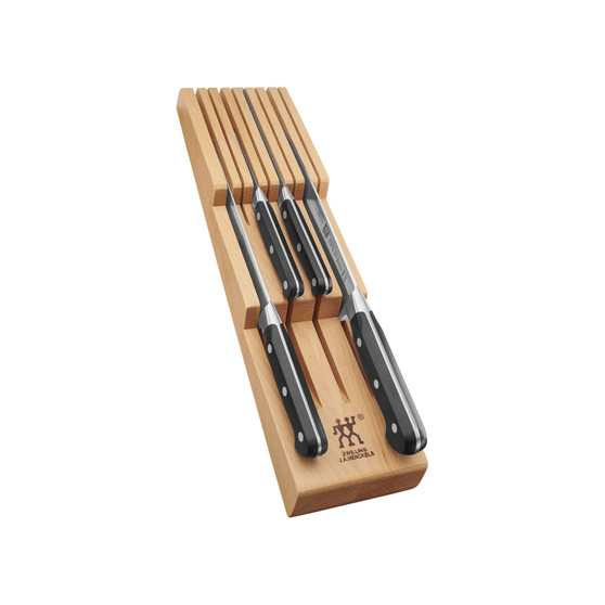 Professional S 7 Piece Block Set with In-drawer Knife Tray