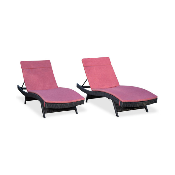 Mirage Outdoor Chaise Lounge (Set Of 2)