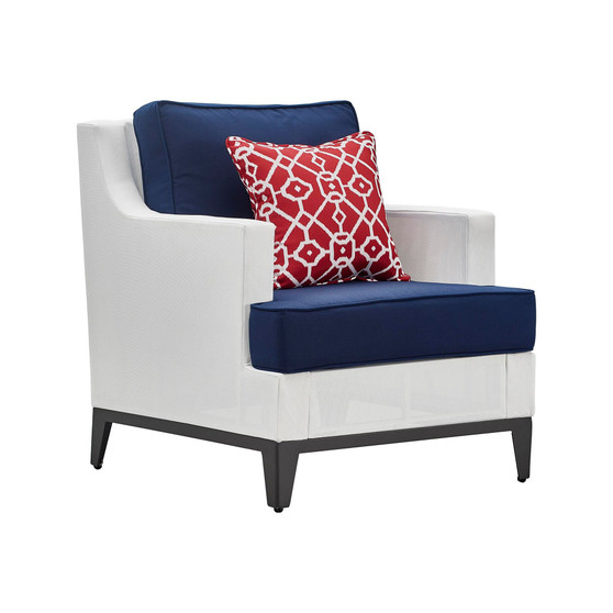 Hampton Outdoor Mesh Chair with Cushions