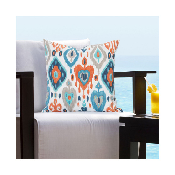 Tortolla Indoor/Outdoor Decorative Pillow, 16" x 16"