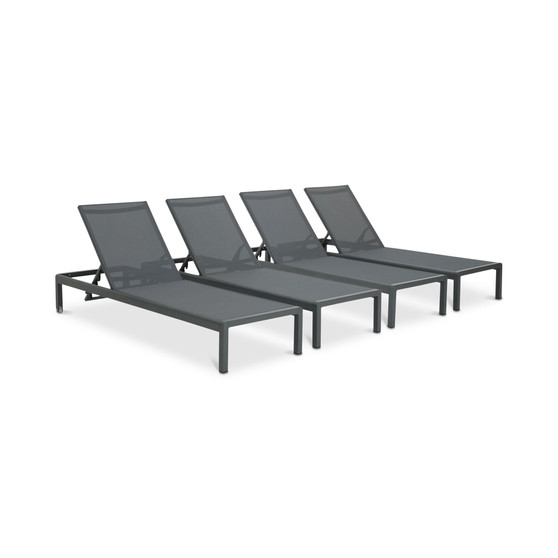 Westlake Outdoor Chaise Lounge (Set of 4)