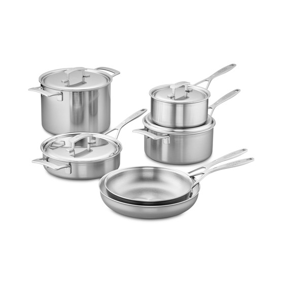 Industry 10-Pc. Stainless Steel Cookware Set