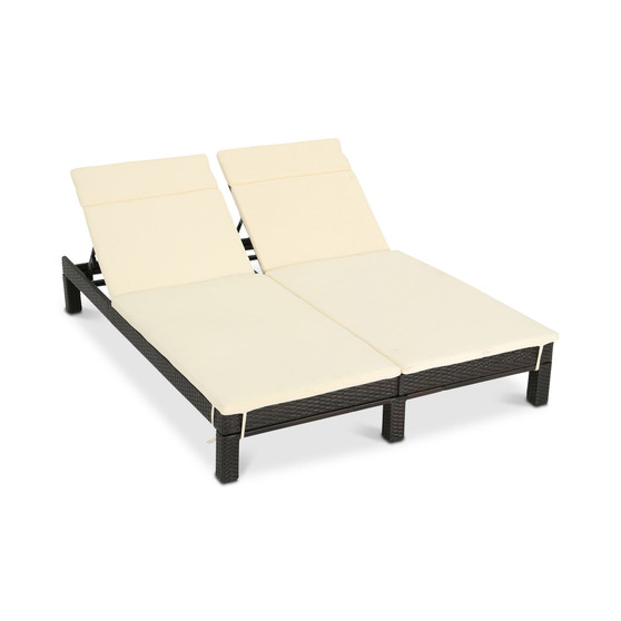 Lucinda Outdoor Double Lounge Chair