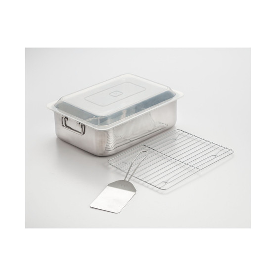 Cookpro 4 Piece Stainless Steel Lasagna Pan Roaster