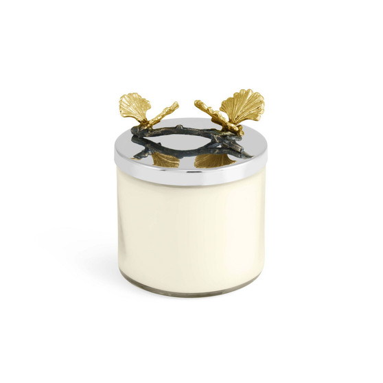 Butterfly Ginkgo Candle