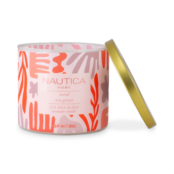 Coral Sea Grass Candle, 14.5 oz