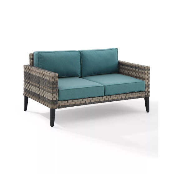 Prescott Outdoor Wicker Loveseat