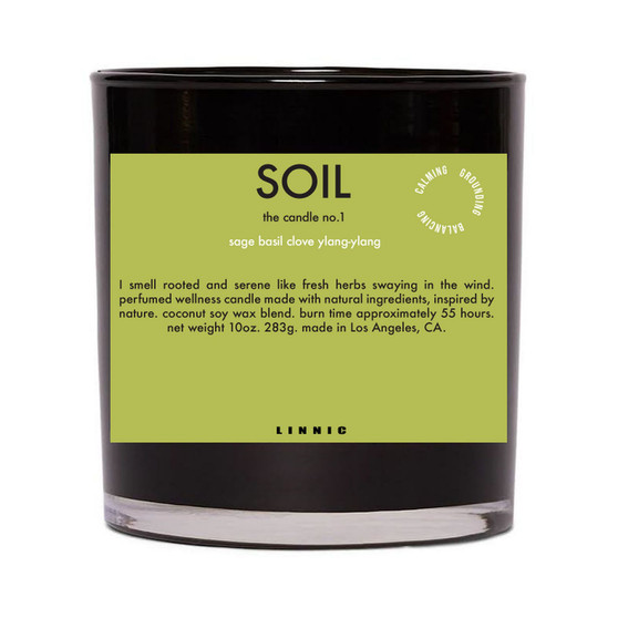 Soil No - 1 Wellness Candle, 10 Oz