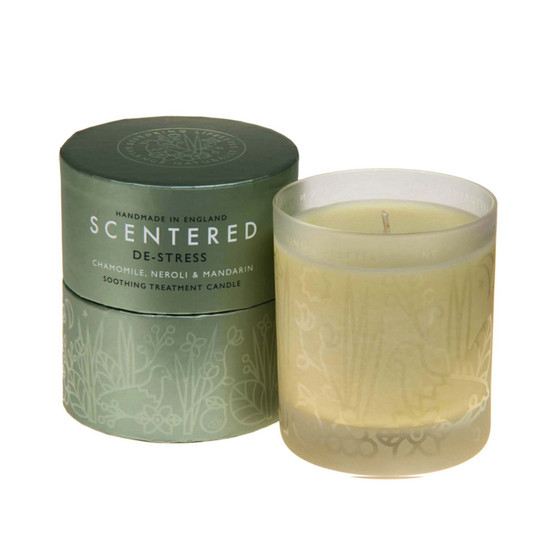 De-Stress Home Aromatherapy Candle, 7.8 oz