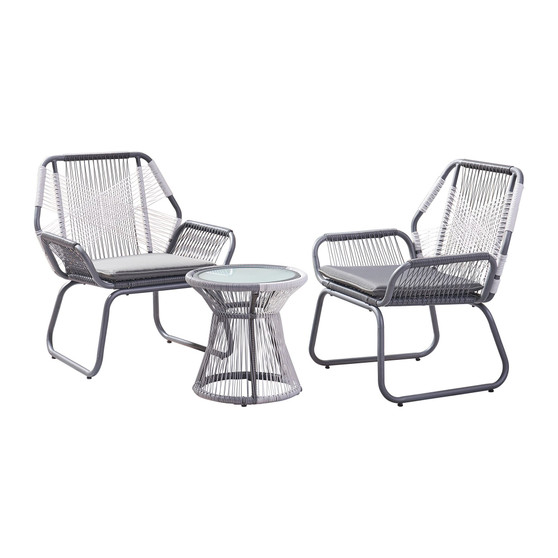 Milan Outdoor 4pc Dining Set