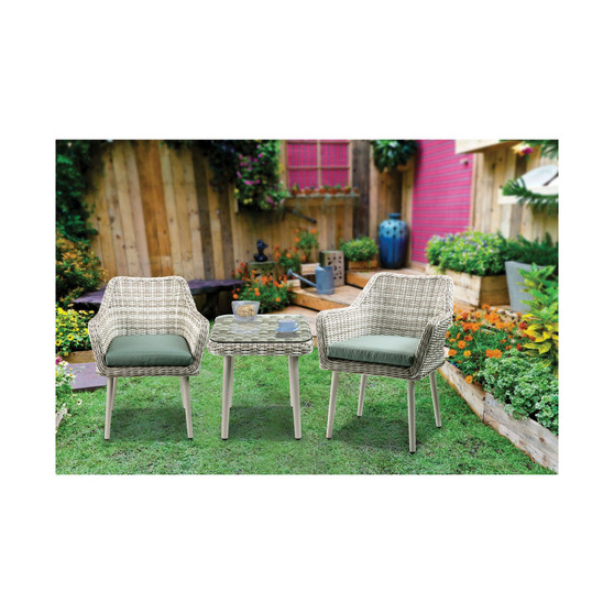 Tashay 3-Piece Patio Bistro Set