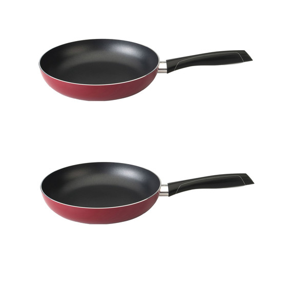 Geminis Cast Aluminum 2 Piece Stir Fry Pan Set