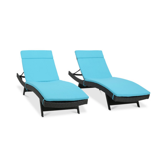Carmel Outdoor Chaise Lounge (Set Of 2)