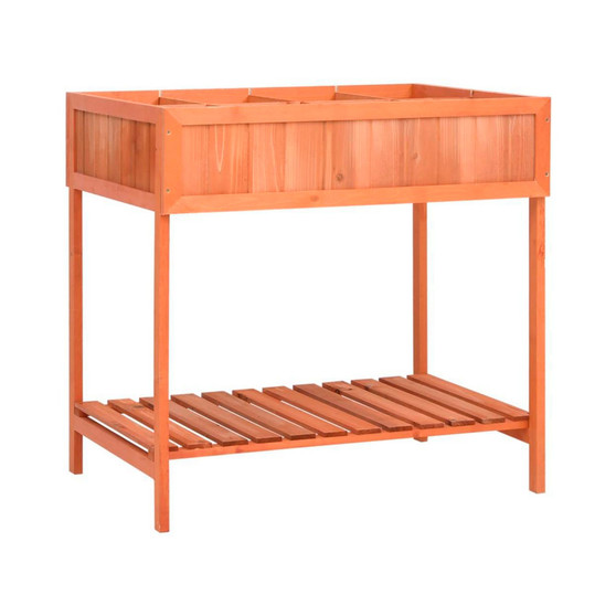 Herb Planter 31.5"x23.6"x31.5" Solid Firwood