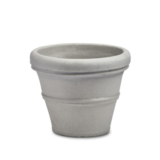 Brunello Classic Plant Pot, 20in Weathered Concrete