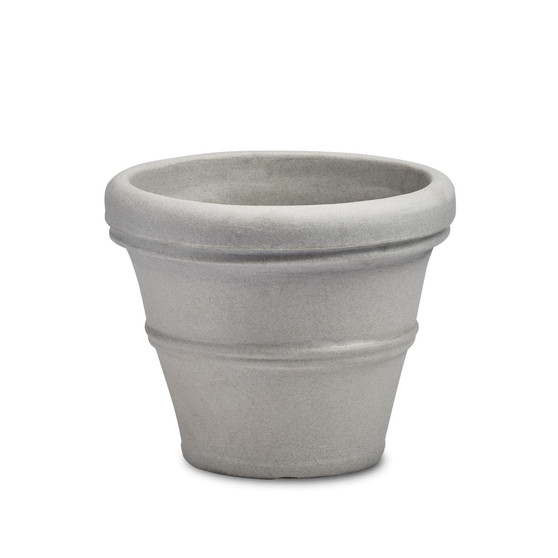 Brunello Classic Planter 16 Inch Weathered Concrete