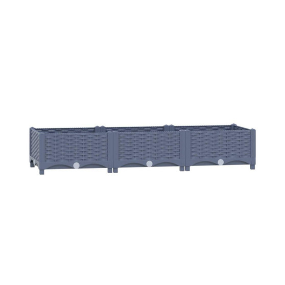 Raised Bed 47.2"x15.7"x9.1" Polypropylene