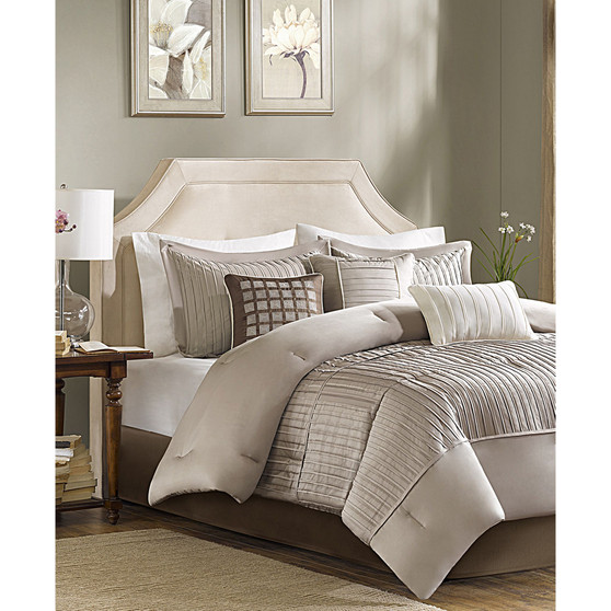 Trinity Charmeuse 7-Pc. Comforter Set, Queen