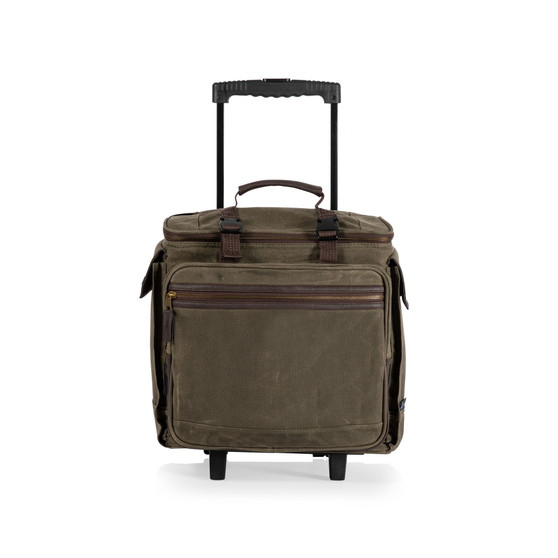 Legacy Somm 12 Bottle Insulated Wine Bag with Rolling Cart