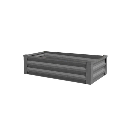 Raised Garden Bed, Antique Iron, 3.9'L x 2'W