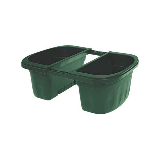Exports Double Sided Adjustable Railing Planter Green 16in