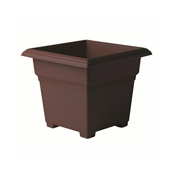 Countryside Square Tub Planter Brown 14 Inch