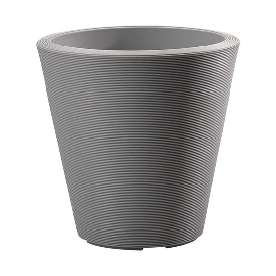 Madison Planter DoubleWalled Plant Pot 26" Slate