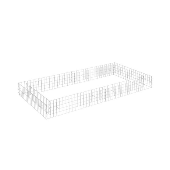 Gabion Raised Bed Galvanized Steel 78.7"x39.4"x7.9"
