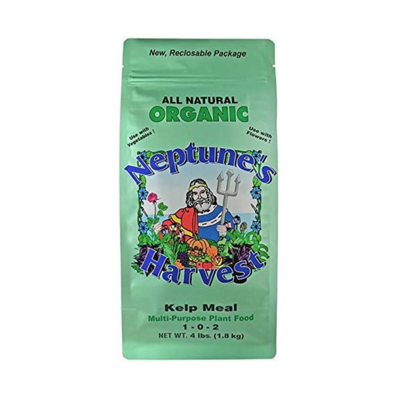 Neptunes Harvest Kelp Meal Multi-Purpose Plant Food, 4lb