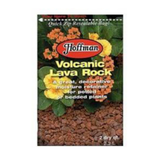 Hoffman A H  Inc/Good Earth Volcanic Lava Rock, 2-Qt.