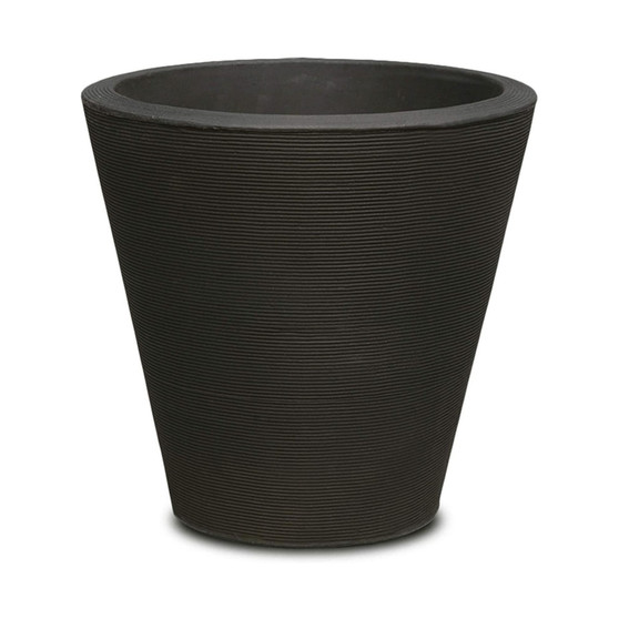 Madison Planter Plant Pot 14 Inch Caviar Black