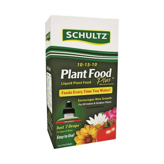 Plant Food Plus All Purpose Food Liquid Concentrate, 4 fl oz