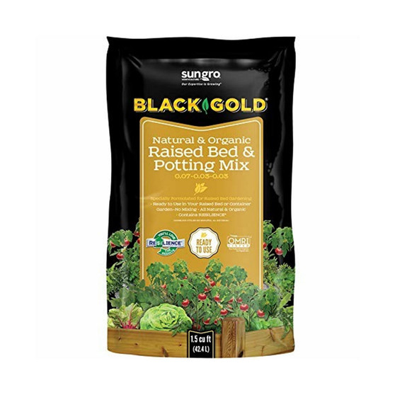 Natural & Organic Bed & Pott Mix, 1.5-Cu. Ft. - Qty 1