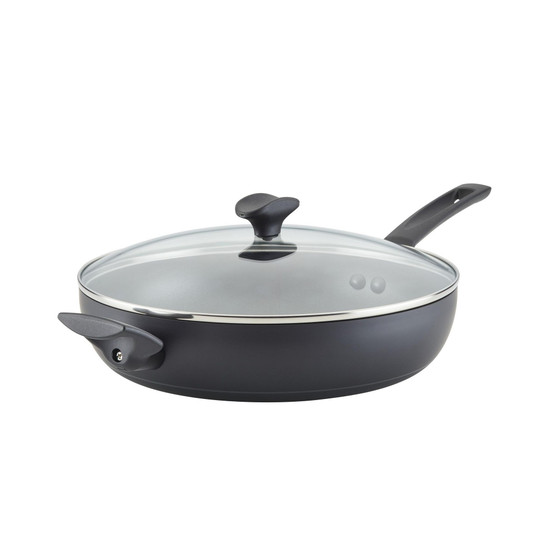 Power Base Aluminum Nonstick 12.25" Everything Pan