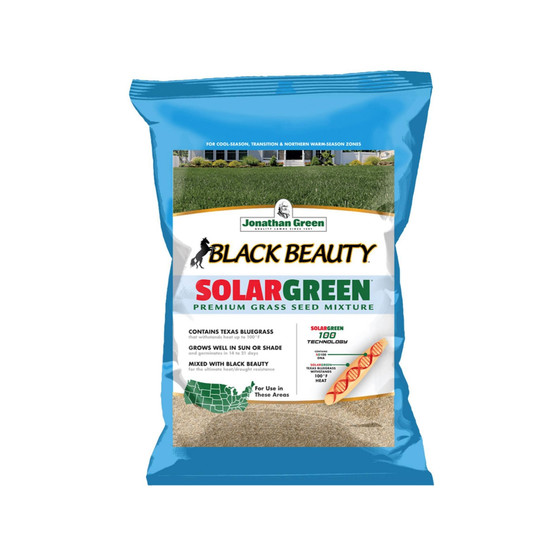 Black Beauty Solar Green Texas Bluegrass Seed, 25lb