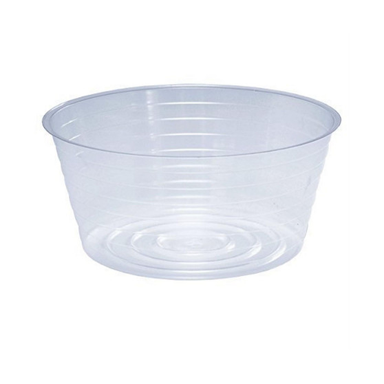 Deep Basket Vinyl Liner, Clear - 8in Diameter