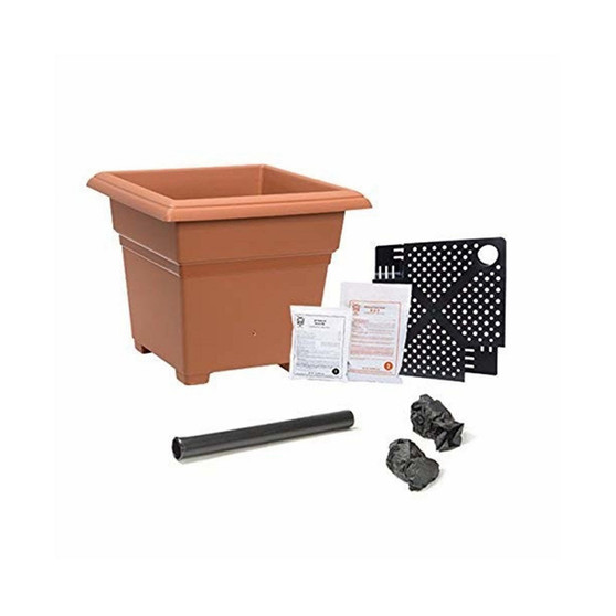 Earthbox Novelty 81755 Square Garden Kit, Terra Cotta